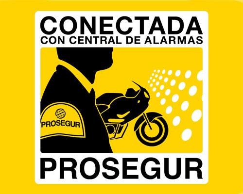 Placa conectada con central de alarmas