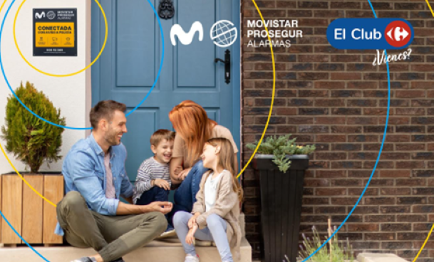 El Club Carrefour y Movistar Prosegur Alarmas firman una alianza para incrementar el ahorro de sus socios