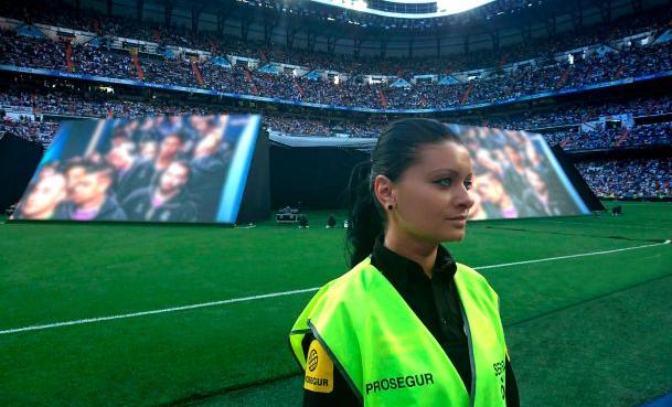 Prosegur Security despliega más de 3.700 profesionales en 370 partidos disputados en 15 estadios de fútbol españoles Prosegur Security despliega más de 3.700 profesionales en 370 partidos disputados en 15 estadios de fútbol españoles
