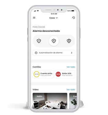 app smart Tener el control de la seguridad de tu casa es posible y podrás:<br/><br/> Conectar y desconectar tu alarma.<br/><br/> Programar la conexión o desconexión de tu alarma.<br/><br/> Ver en tiempo real lo que está sucediendo en tu casa.<br/><br/> Estar protegido cuando salís de casa con Prosegur ContiGo.<br/><br/> Comprobar el estado de tu alarma.<br/><br/> Solicitar imágenes de los videodetectores.